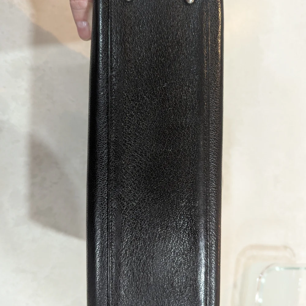 Vintage Paragon Montréal Black Leather Frame Shoulder Bag - Picture 9 of 9